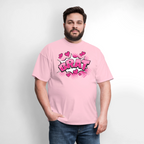 Comic Style Brat Unisex Play Tee (Colors) - pink