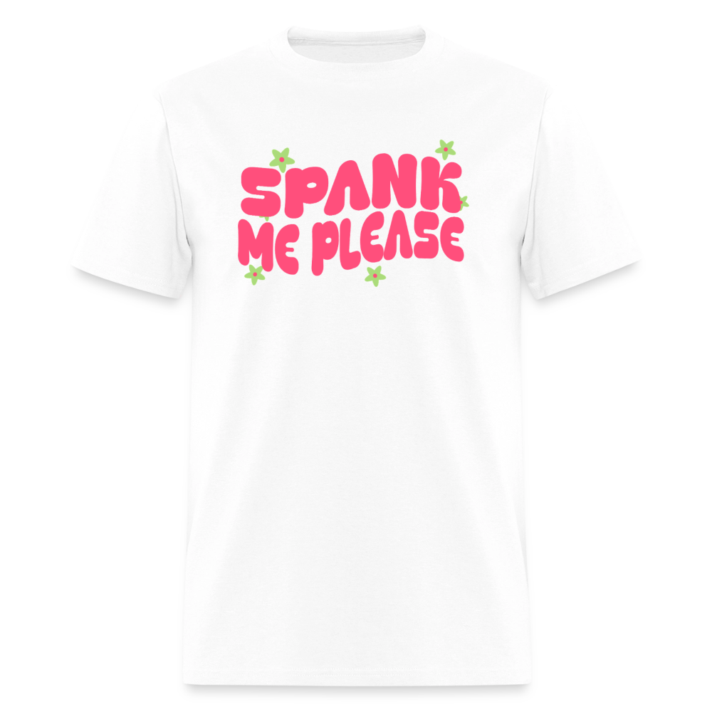 Spank Me Unisex Play Tee (Colors) - white