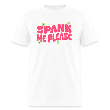 Spank Me Unisex Play Tee (Colors) - white