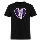 Heartbound Rope Bunny  Unisex Play Tee - black