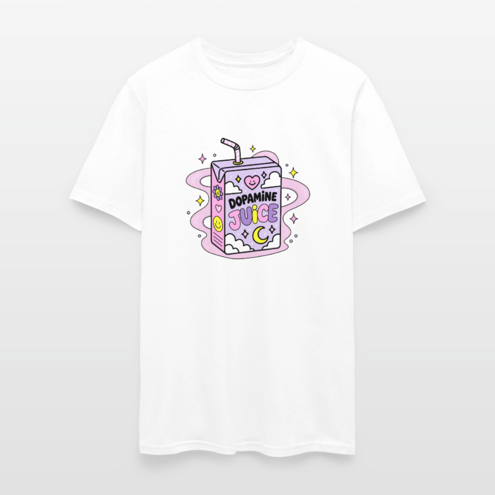 Dopamine Juice Unisex Play Tee - white
