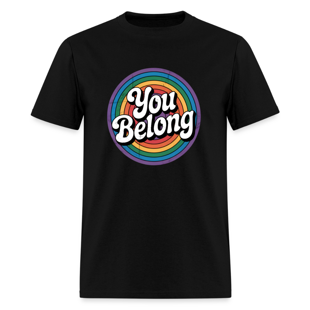 You Belong Pride Unisex Play Tee (Colors) - black