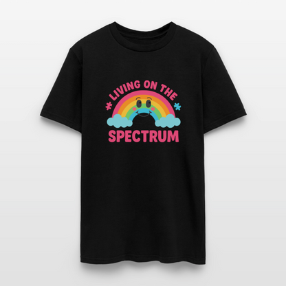 Living On Spectrum Unisex Play Tee - black