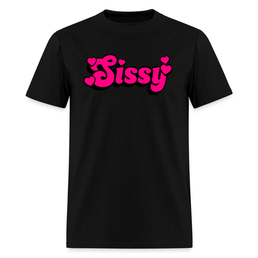 Cute Sissy Unisex Play Tee (Colors) - black