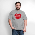 I Love Daddy Unisex Play Tee (Colors) - heather gray