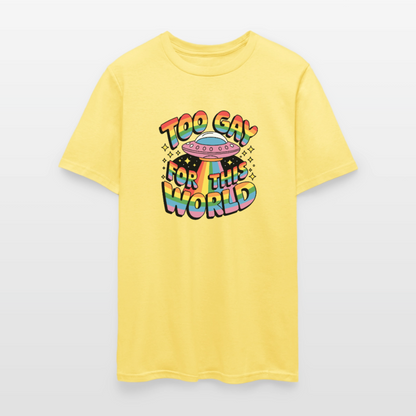 Too Gay Unisex Play Tee (Colors) - cornsilk
