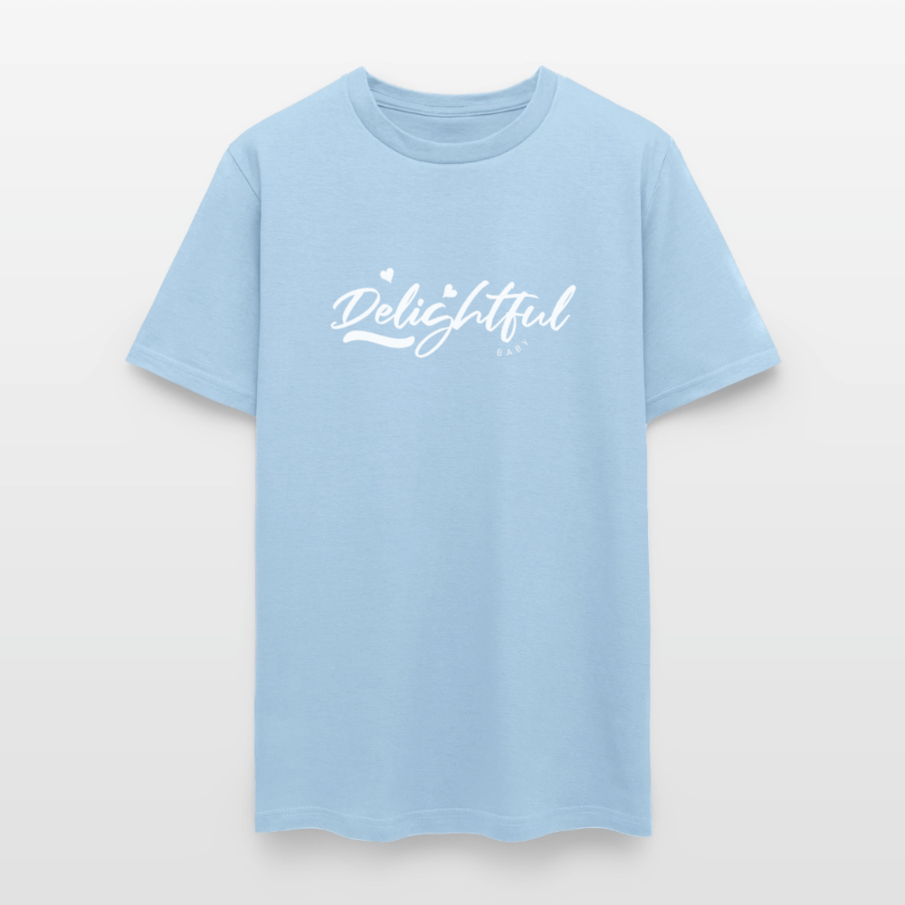 Delightful Baby Unisex Play Tee - powder blue
