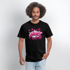 Comic Style Brat Unisex Play Tee (Colors) - black