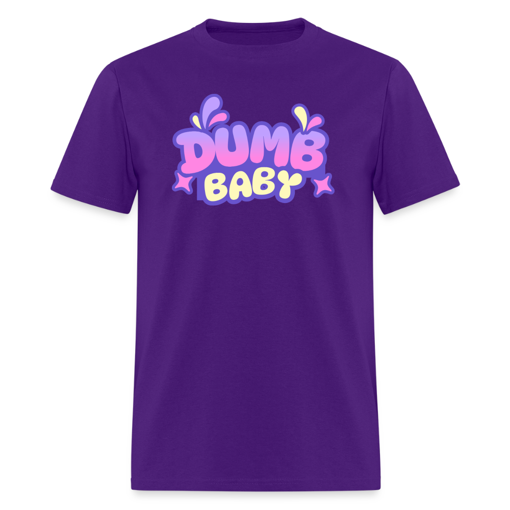 Dumb Baby Unisex Play Tee (Colors) - purple