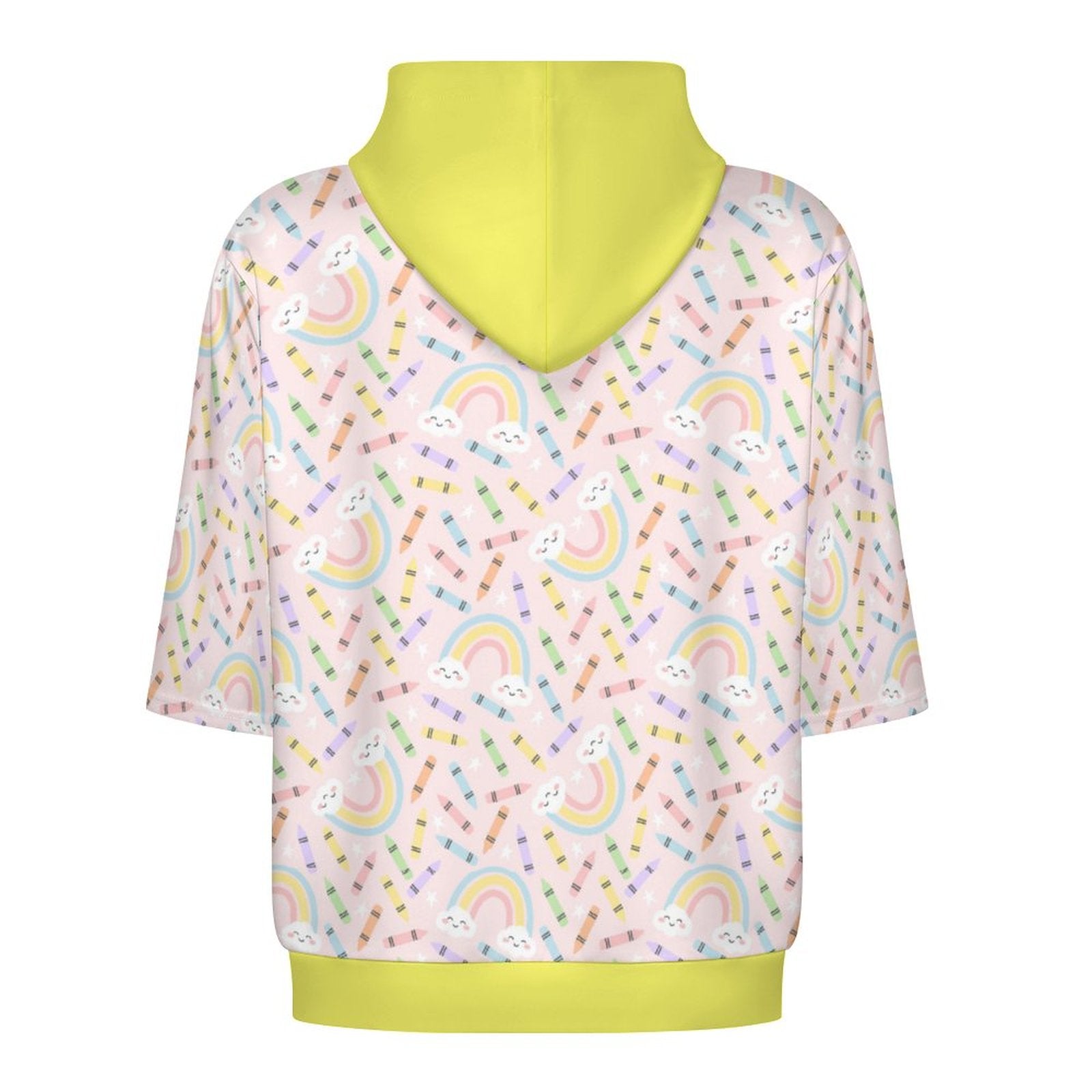 Rainbows & Crayons Halfie Unisex Hoodie