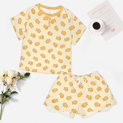 Fishie Crackers Pajama Set