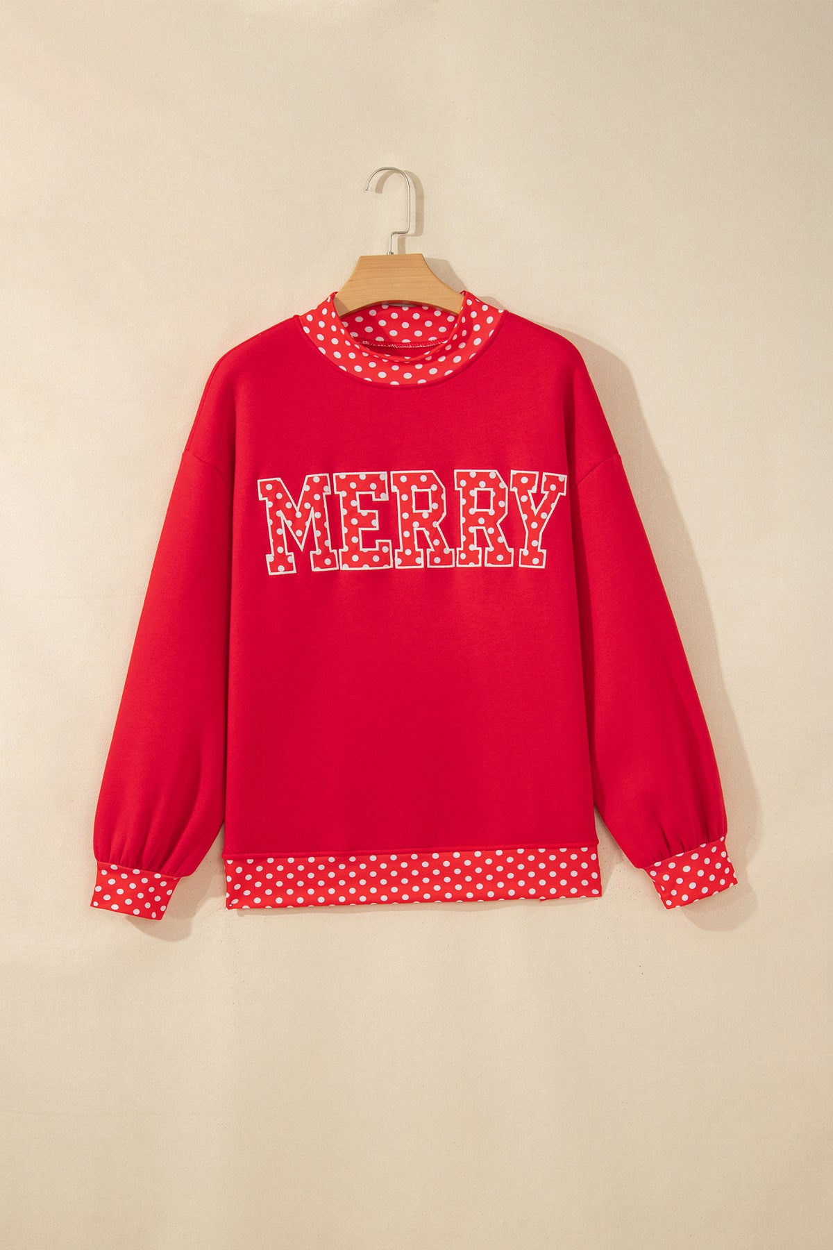 Polka Boo Oversized Sweatshirt