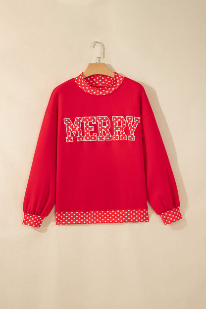 Polka Boo Oversized Sweatshirt