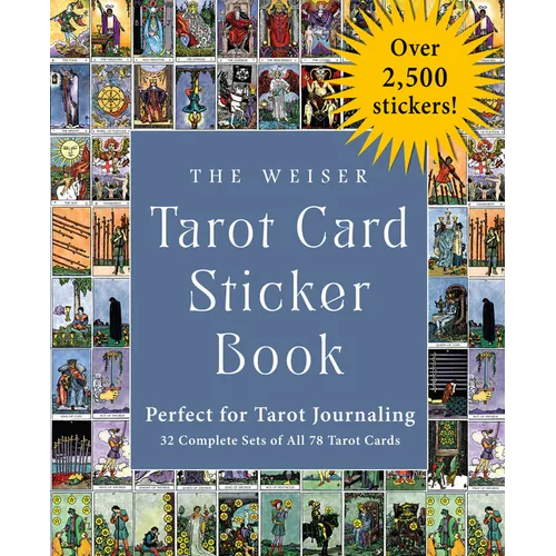 The Weiser Tarot Card Sticker Book: Over 2,500 Stickers