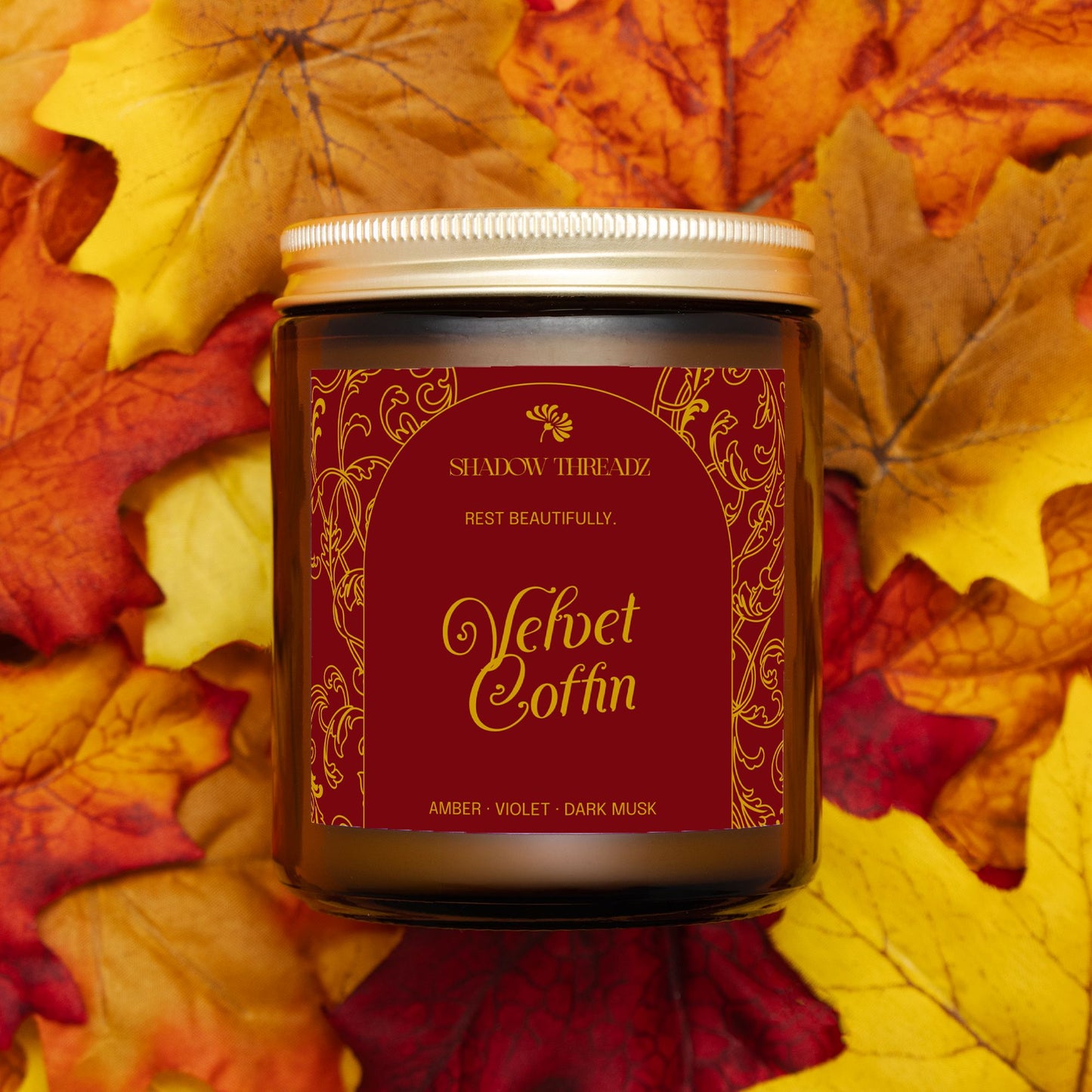 Velvet Coffin Musk Candle 9oz