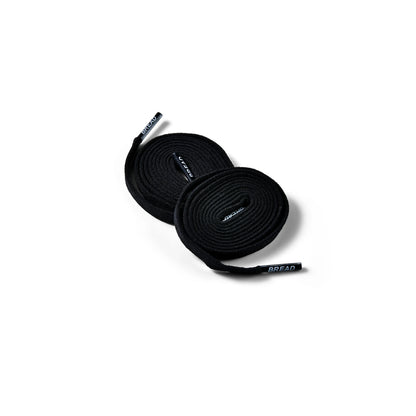 Dark Shadow Black Elastic Shoelaces - Puppy's Aesthetics
