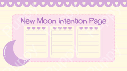 Moonlight Ritual Planner – 10 Digital Journal Pages