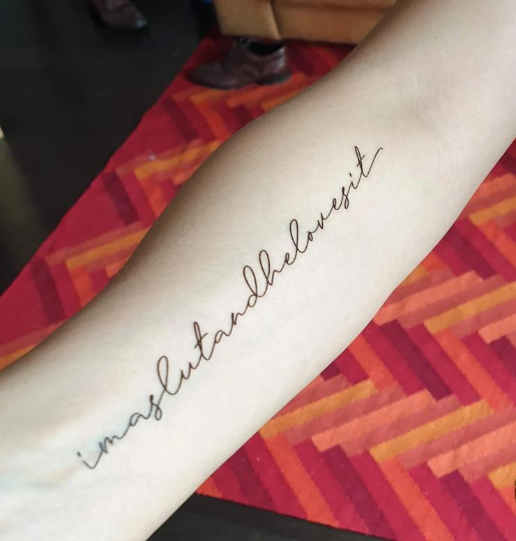 Secret Slut Writing Sheet