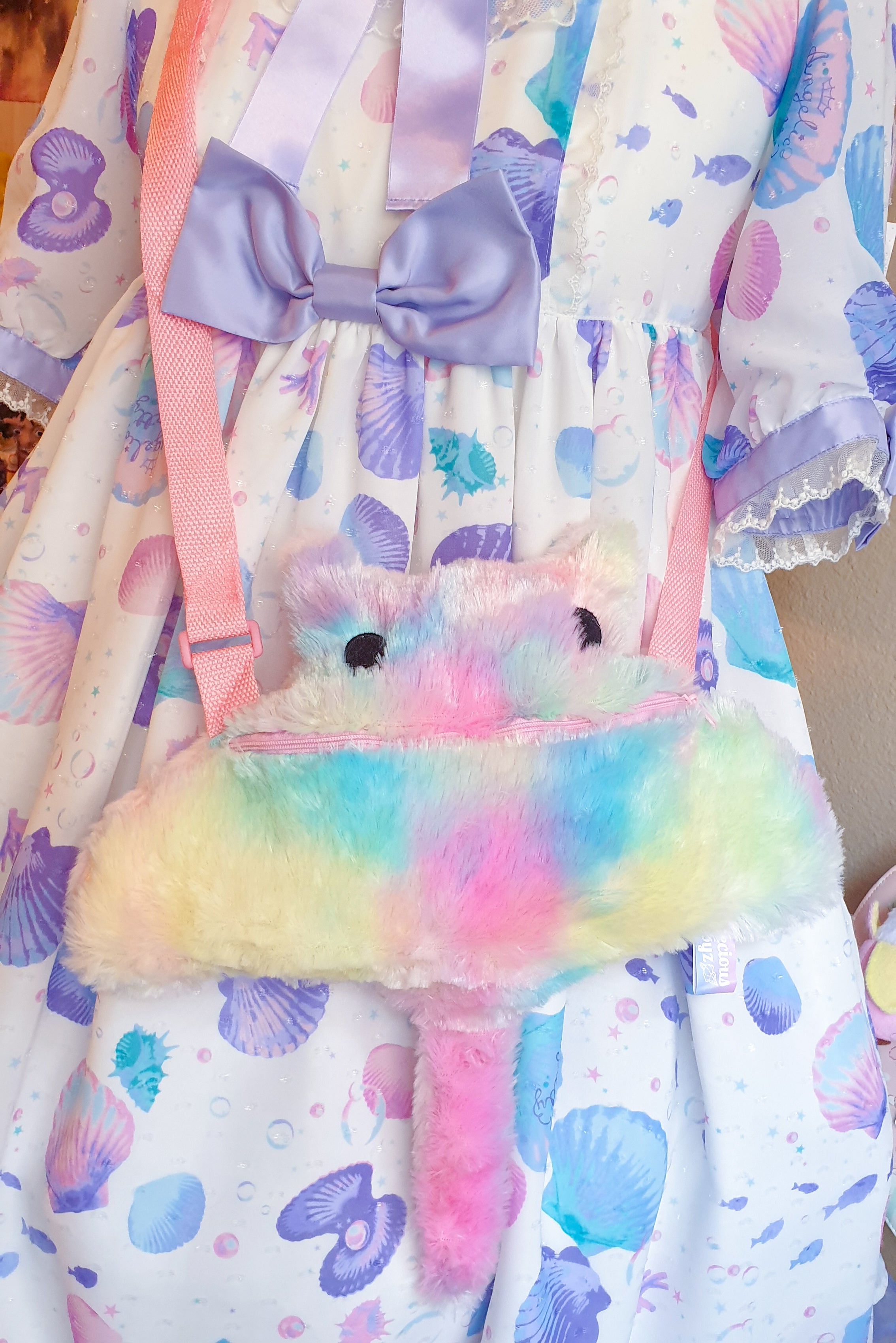 Pastel Rainbow Stingy Purse