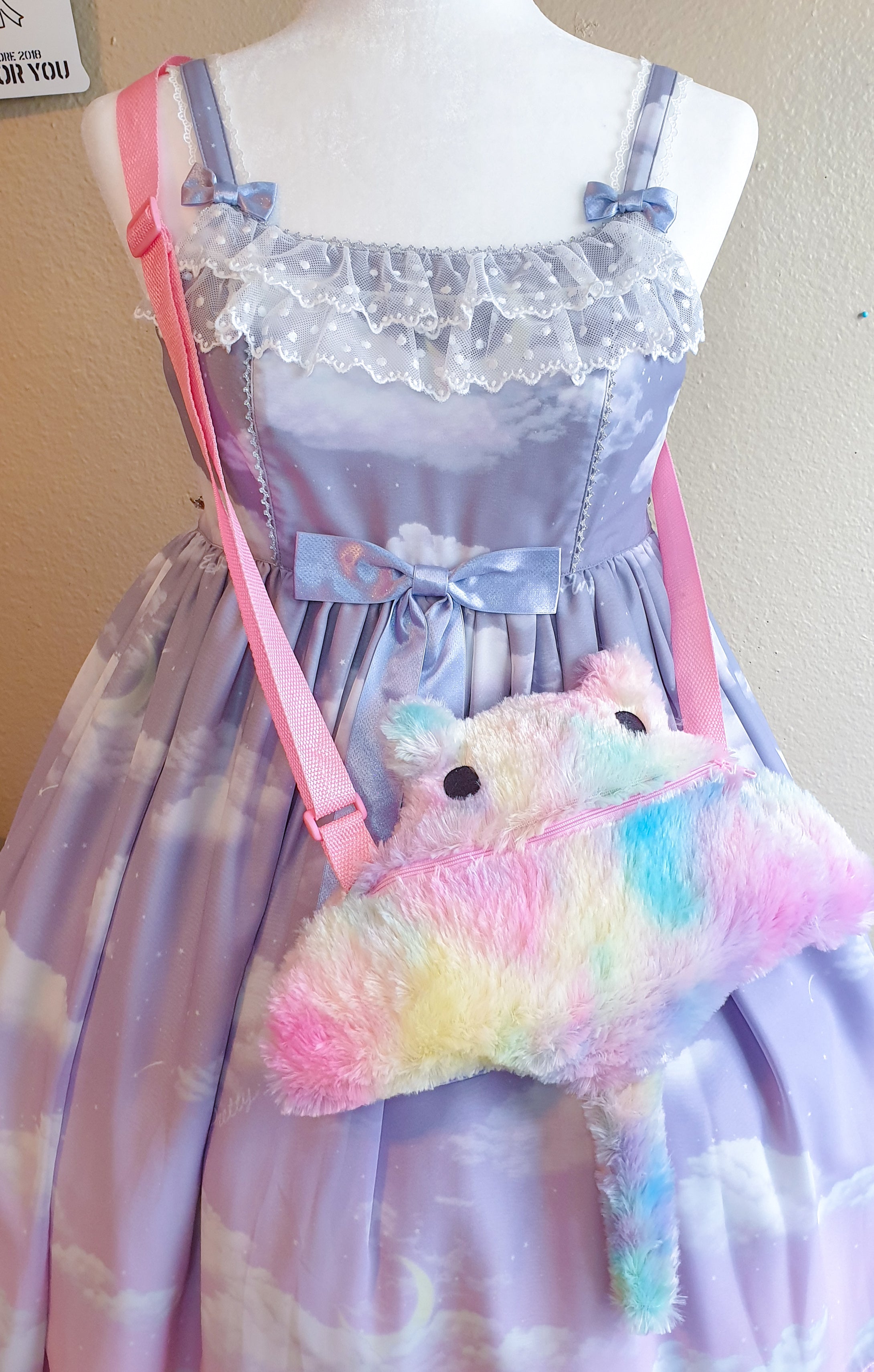 Pastel Rainbow Stingy Purse