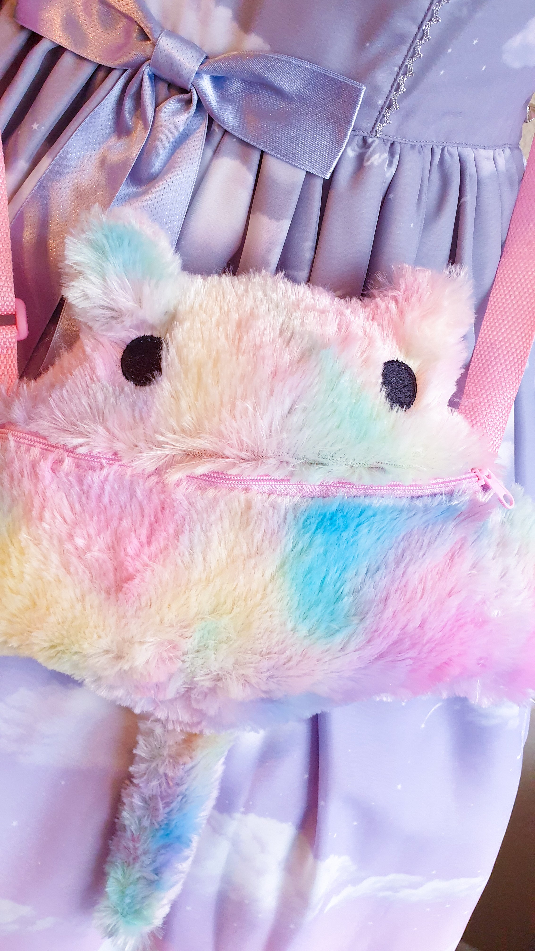 Pastel Rainbow Stingy Purse