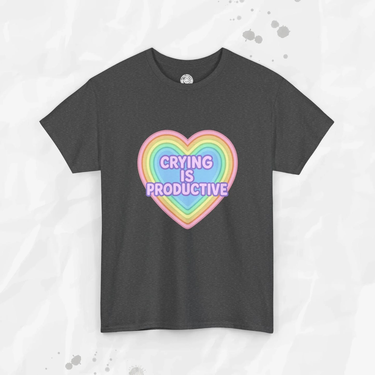 Crying Is Productive T-Shirt (Colors) - Puppy's Aesthetics