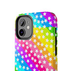 Starry Sprinkle Rainbow Tough iPhone Case