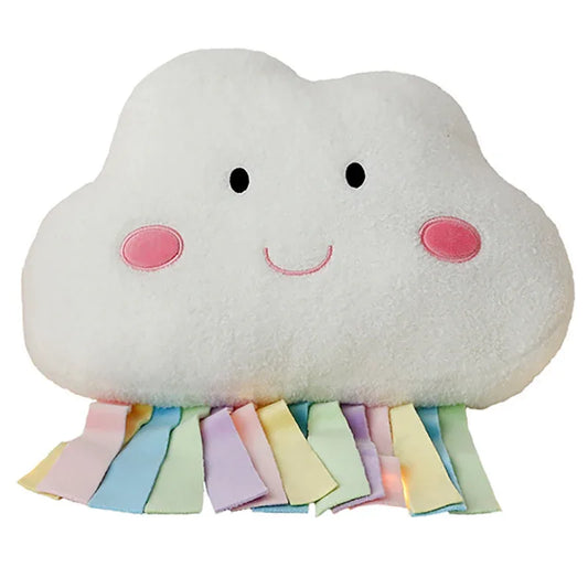 Stormie Snug Rainbow Cloud Plushie (Colors) - Puppy's Aesthetics
