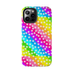 Starry Sprinkle Rainbow Tough iPhone Case