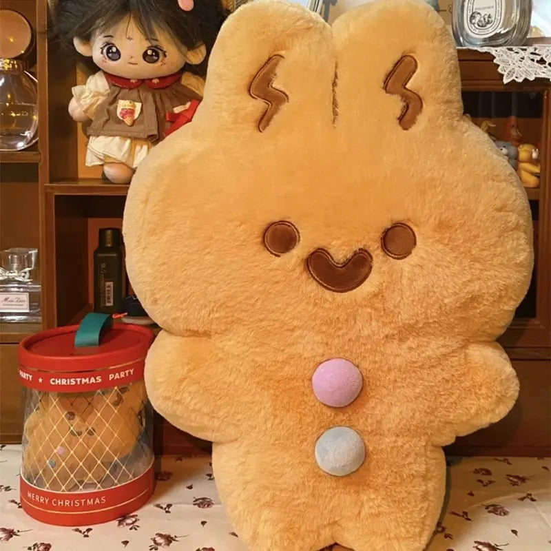 Kawaii Gingerbread Bunny Plushie 40cm dolls