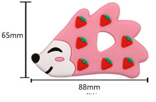Cuddle Chew Silicone Teether (Colors)