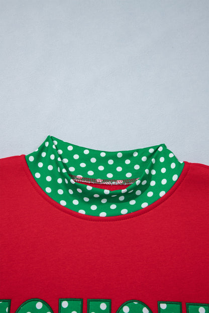 Polka Boo Oversized Sweatshirt