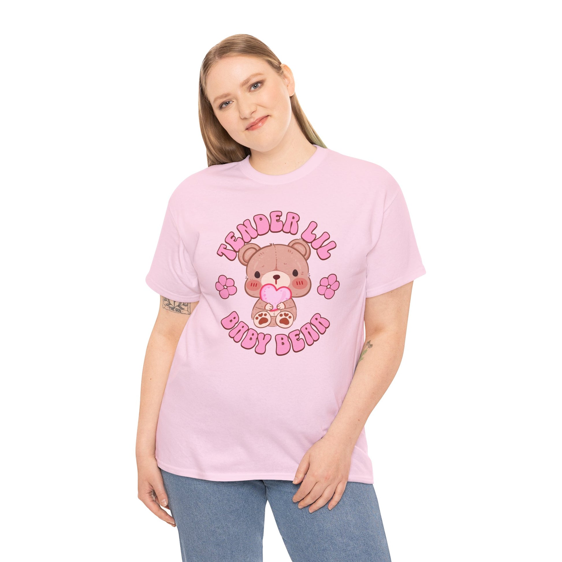 Tender Lil Baby Bear Play Tee - Puppy's Aesthetics