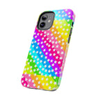 Starry Sprinkle Rainbow Tough iPhone Case