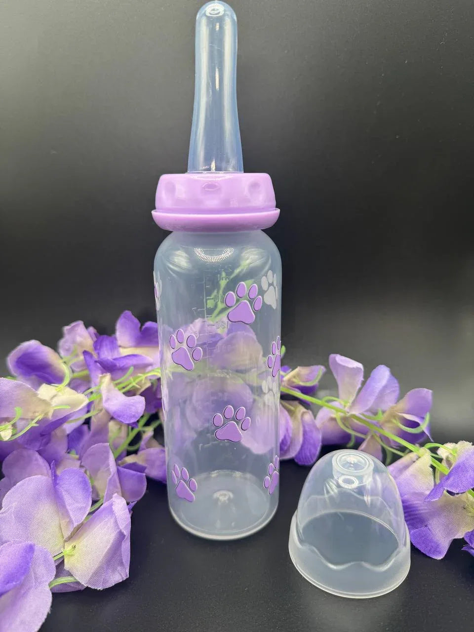 Paw Print Adult Bottle - 8 oz - Puppy's Aesthetics