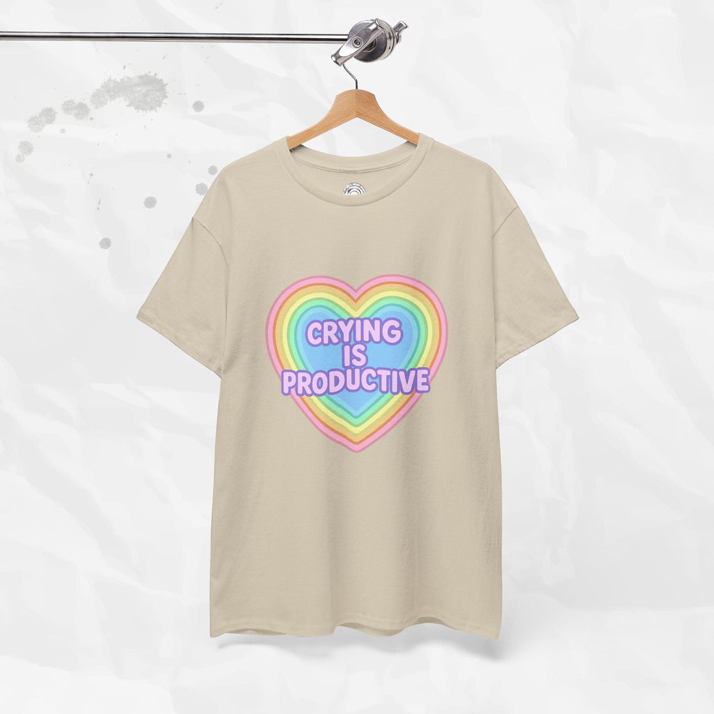 Crying Is Productive T-Shirt (Colors)