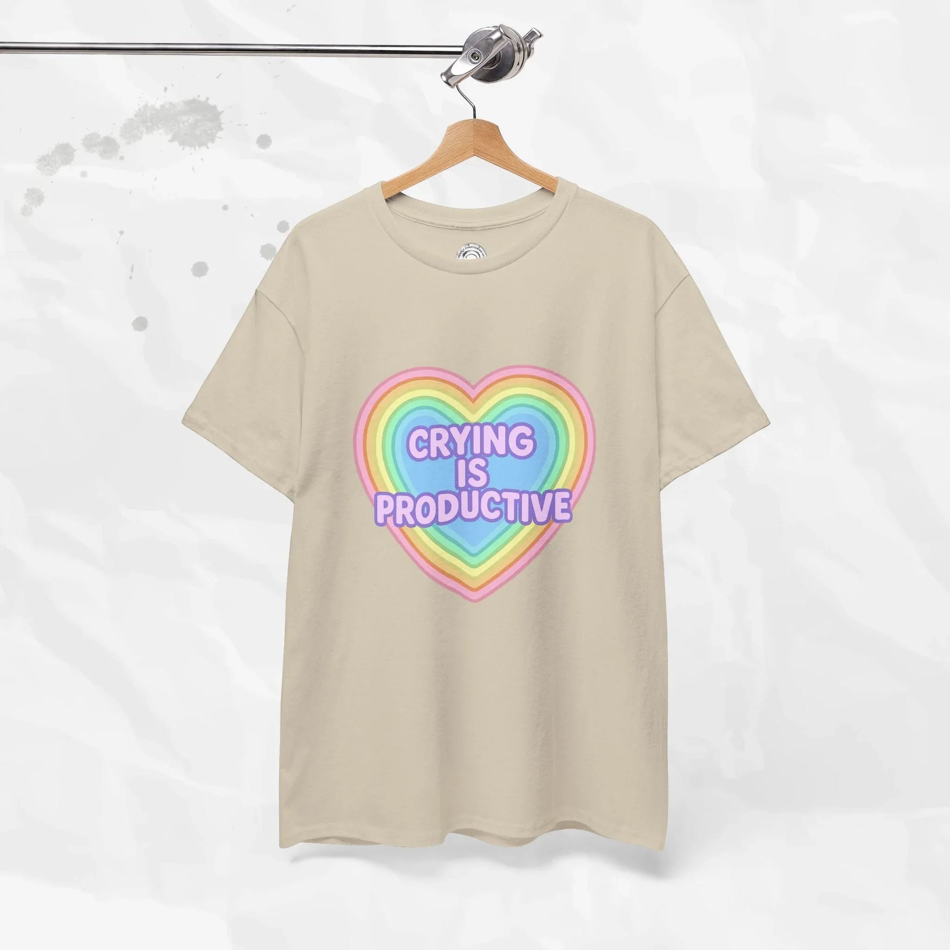 Crying Is Productive T-Shirt (Colors) - Puppy's Aesthetics