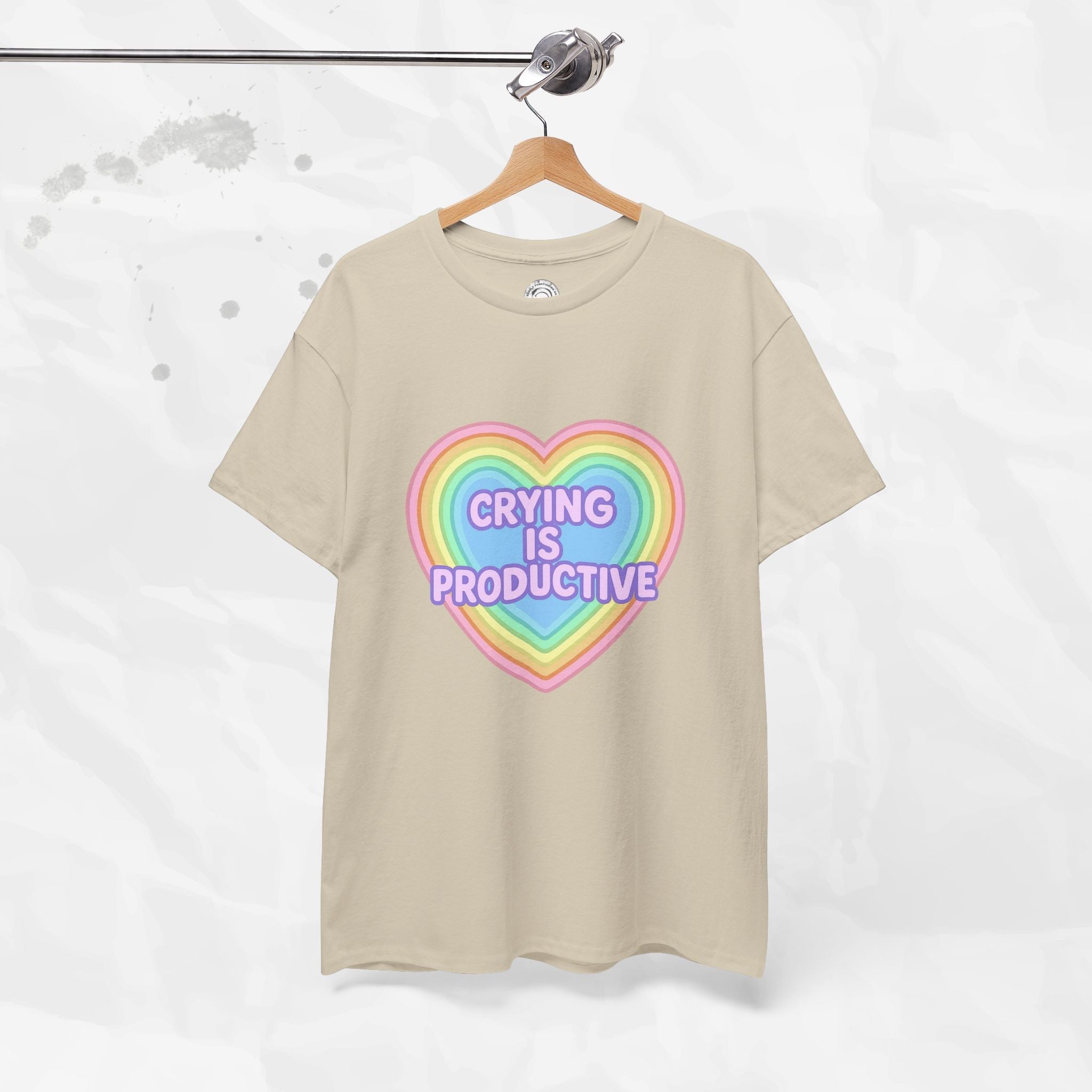 Crying Is Productive T-Shirt (Colors)