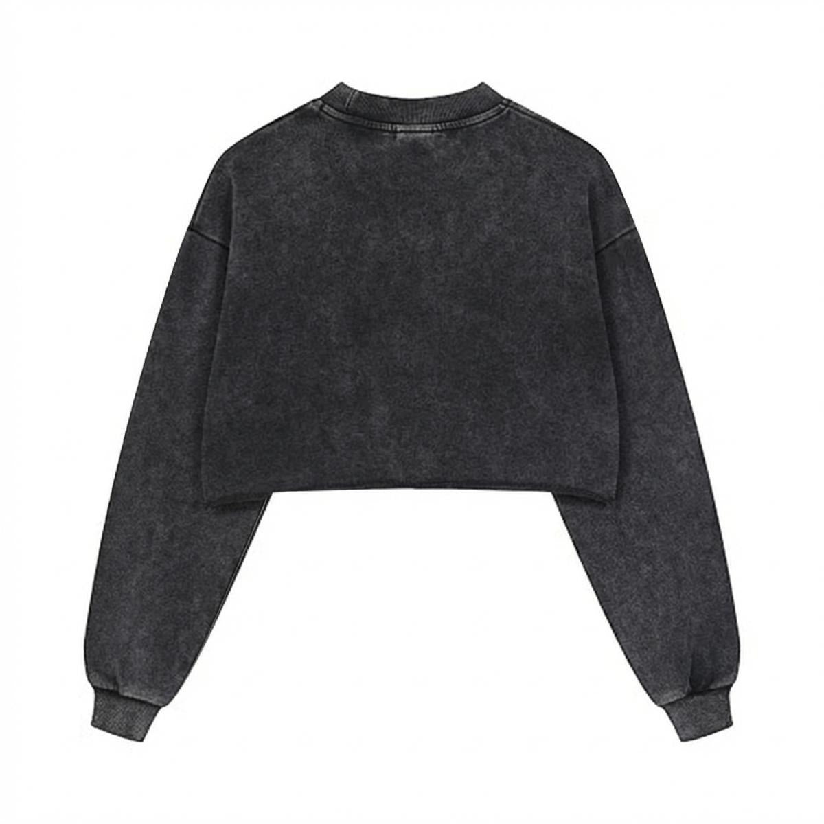 Mommy's Boy Cropped Cotton Hoodie