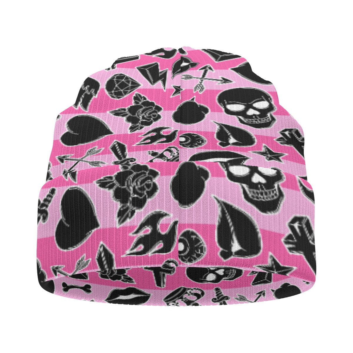 Pretty in Punk Knit Beanie