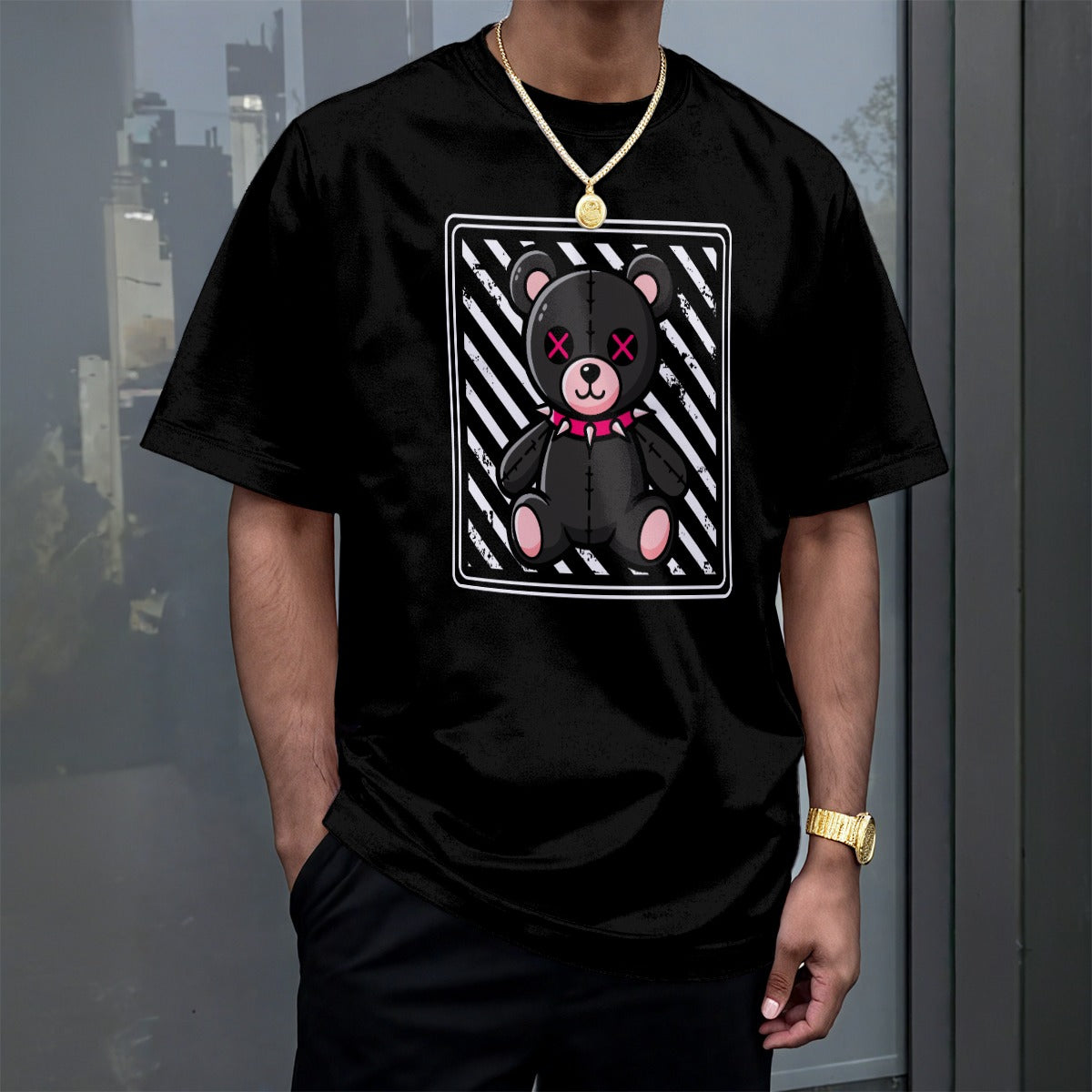 Punk Gothic Teddy Play Unisex Tee