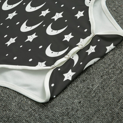 Moonbeam Dreams Short Sleeve CuddleSuit