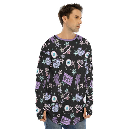 Ghoul Club Fingerless Long Sleeve Tee