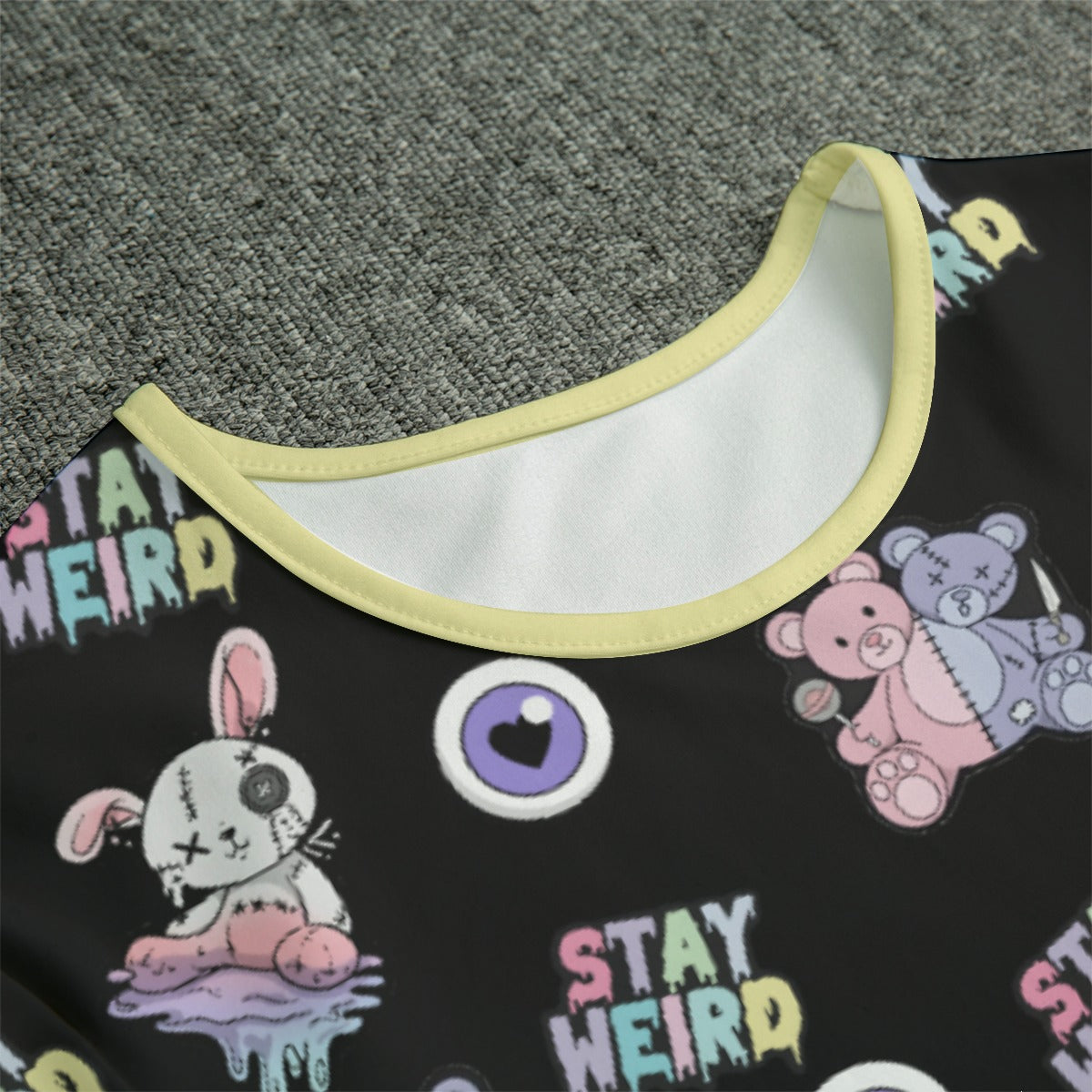 Stay Weird Plushies Short Sleeve CuddleSuit