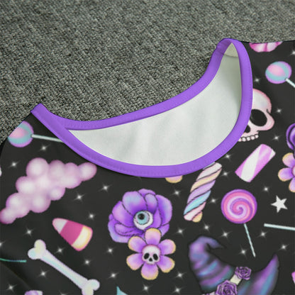 Witchy Treats Short Sleeve CuddleSuit