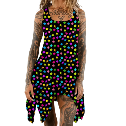 Starfall Chaos Sleeveless Tank Dress