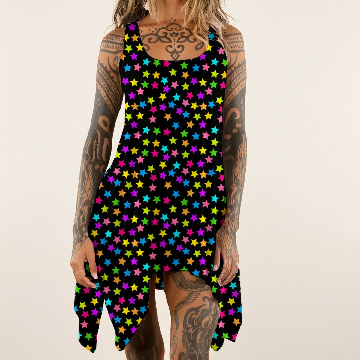 Starfall Chaos Sleeveless Tank Dress