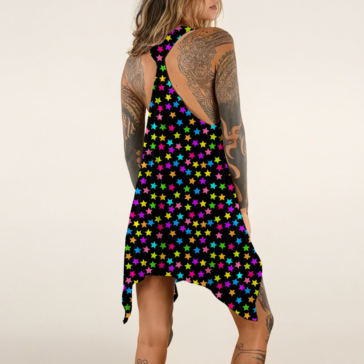 Starfall Chaos Sleeveless Tank Dress