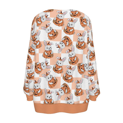 Pumpkin Patch Bunny Cardigan
