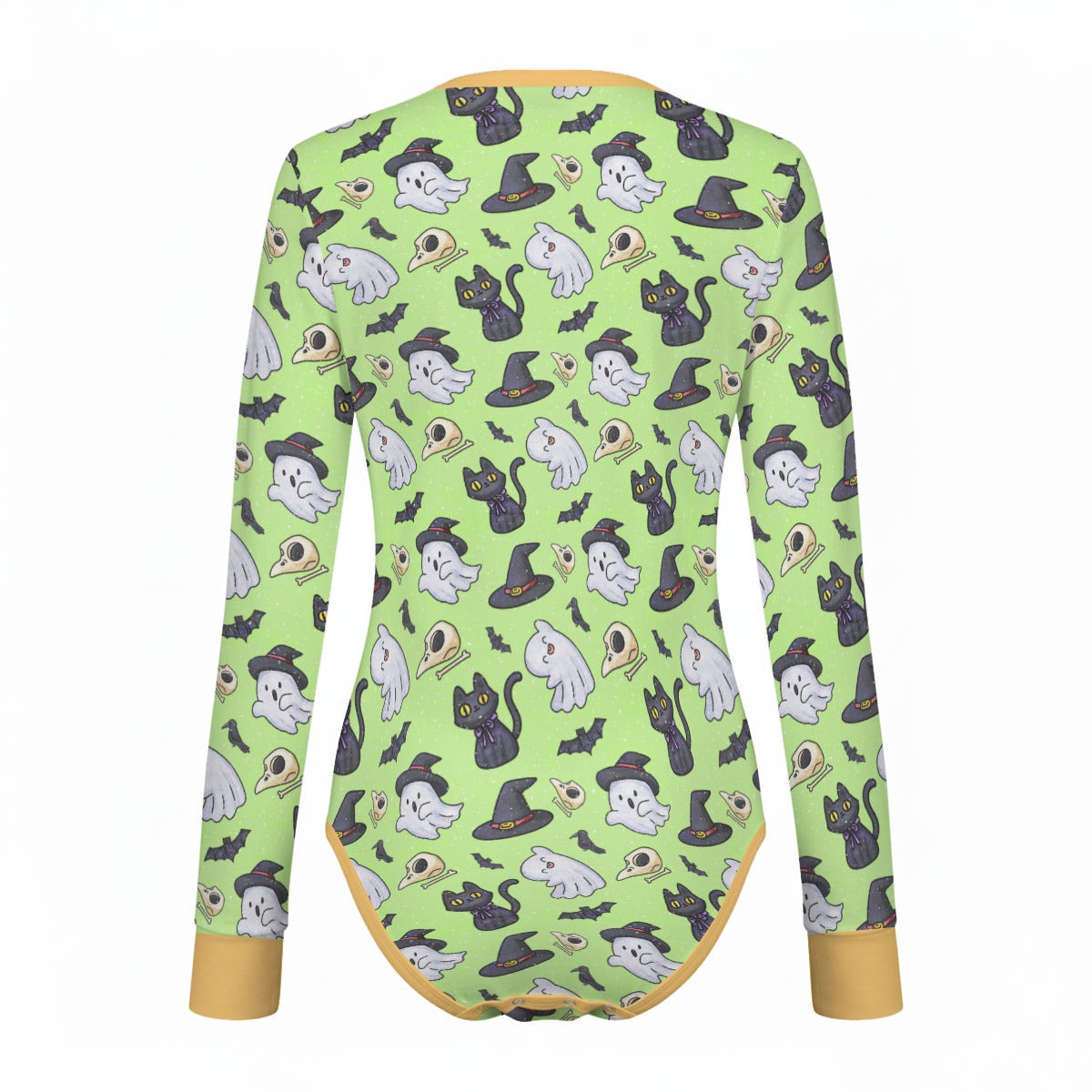 Spooky Paws Long Sleeve CuddleSuit